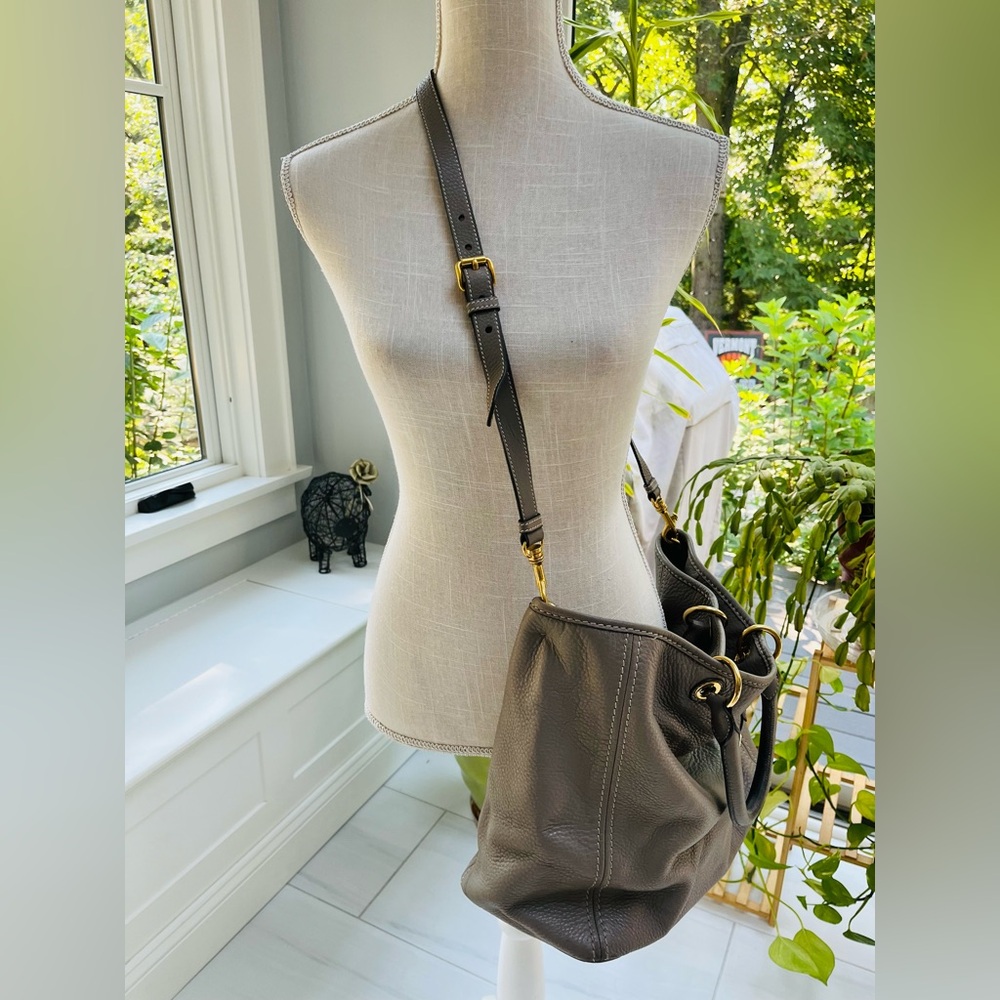 The Original Car Shoe leather tote bag